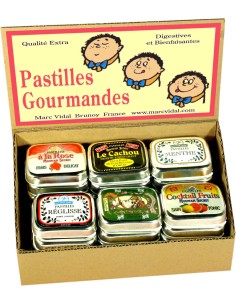 Marc Vidal - 926 - Pastilles Gourmandes snoepjes in metalen doosje