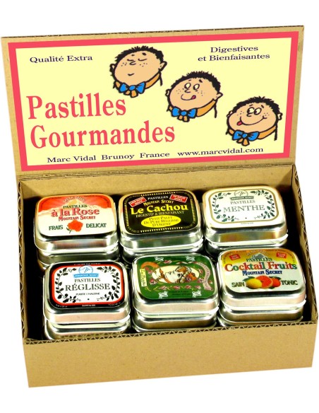 Marc Vidal - 926 - Pastilles Gourmandes snoepjes in metalen doosje