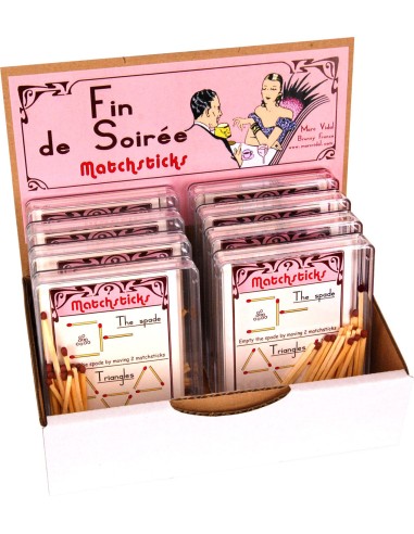 Marc Vidal - Matchsticks raadsels met lucifers EN