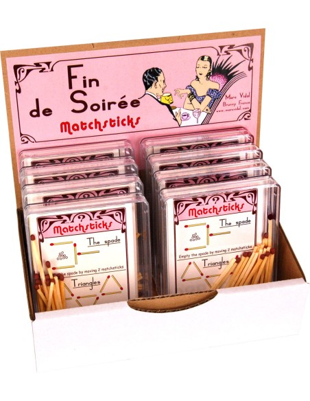 Marc Vidal - Matchsticks raadsels met lucifers EN