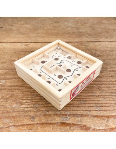 Marc Vidal - 428 - Le Petit Labyrinthe - houten doolhof geduldspelletje