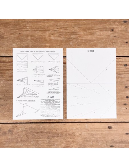 Marc Vidal - 405 -  Avions de Papier papieren vliegtuigen