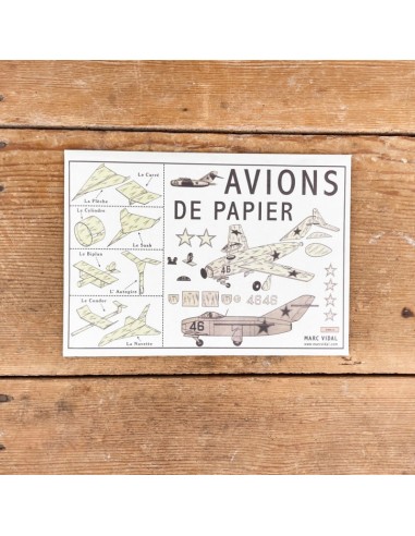 Marc Vidal - 405 -  Avions de Papier papieren vliegtuigen