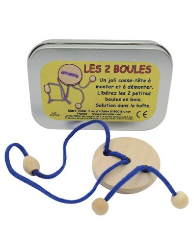 Marc Vidal - 568 -  Casse-Têtes - Houten breinbrekers 5 designs