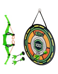 Zing - Air Storm Bullz Eye Bow Target Pack met klittenband pijlen en doel 5+ AS200 2