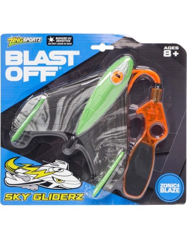 Zing - Blast Off Sky Gliderz fluitend stuntvliegtuig voor loopings 35 meter 8+ AS550