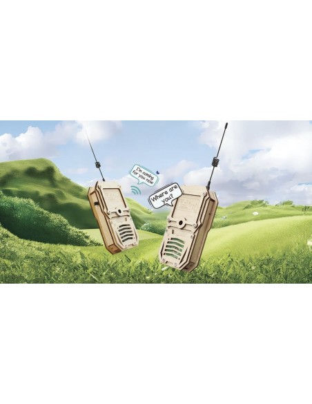 Satzuma - STEM - Walkie Talkies van hout