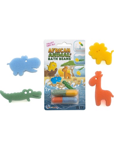 Bath Beans African Animals
