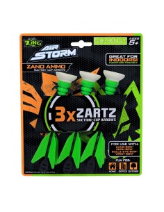 Zing - reservepijlen zuignap voor Zano Bow set van 3 voor binnen en buiten AS912