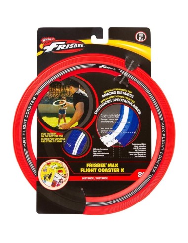 Wham-O Frisbee Max Flight Coaster X - Red