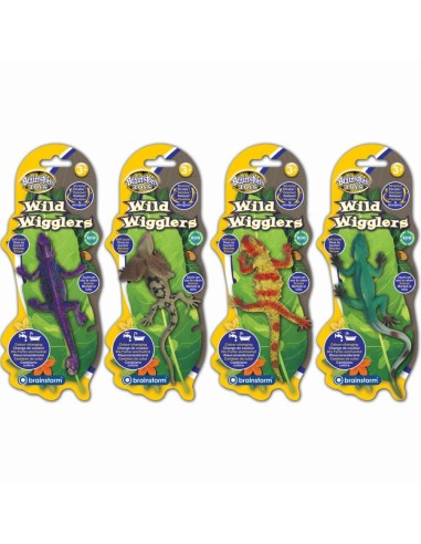 Brainstorm - Wild Wigglers badspeelgoed rekbaar verandert van kleur