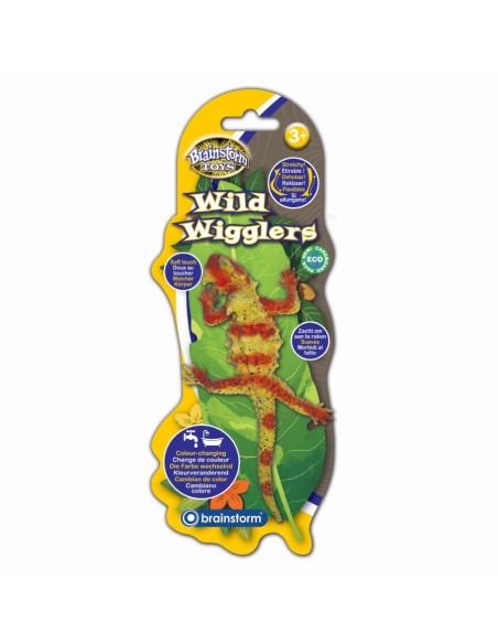 Brainstorm - Wild Wigglers badspeelgoed rekbaar verandert van kleur