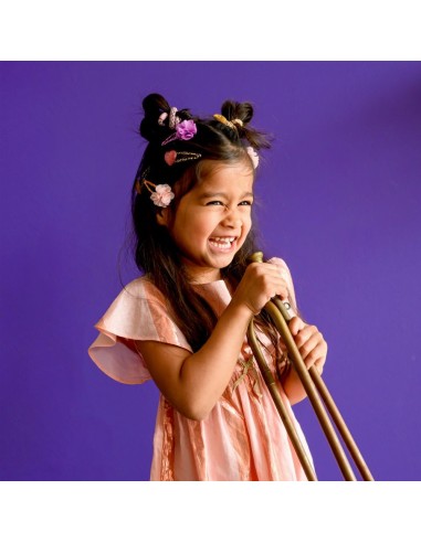 Metalen haarclips hartje set van 2 - Beautiful Stars