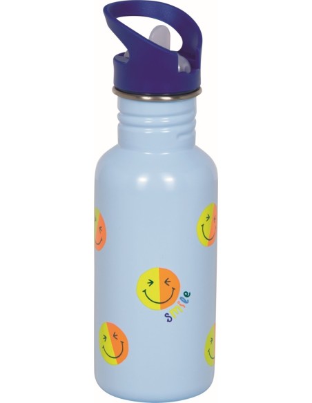 Rvs drinkfles smiley Spiegelburg