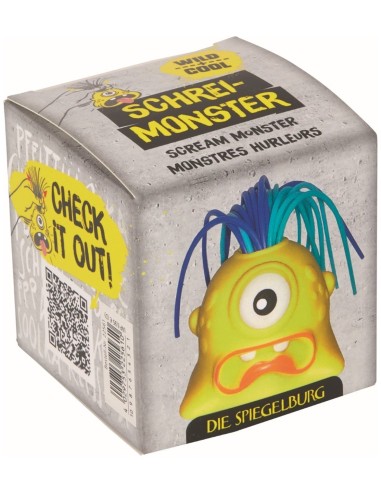 Schreeuw monster 3 designs - Wild + Cool
