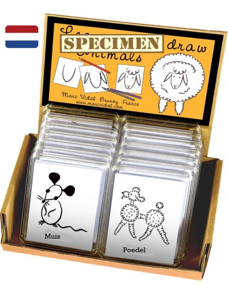 Marc Vidal - 192NL - Leer stap voor stap dieren tekenen NL