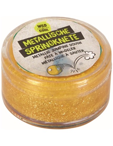 Stuiterende klei metallic met oogjes -  Wild + Cool