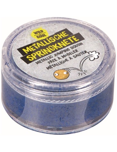 Stuiterende klei metallic met oogjes -  Wild + Cool