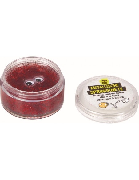 Stuiterende klei metallic met oogjes -  Wild + Cool