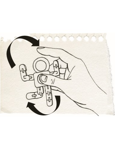 Bend and Pop Breakdancer buigpoppetje 2 designs