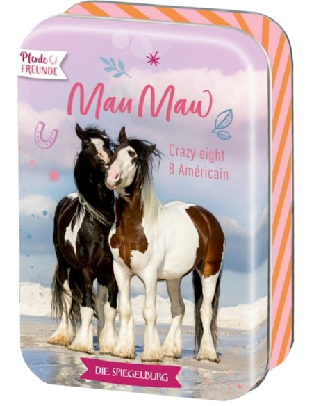 Pesten kaartspel Mau Mau - Horse Friends