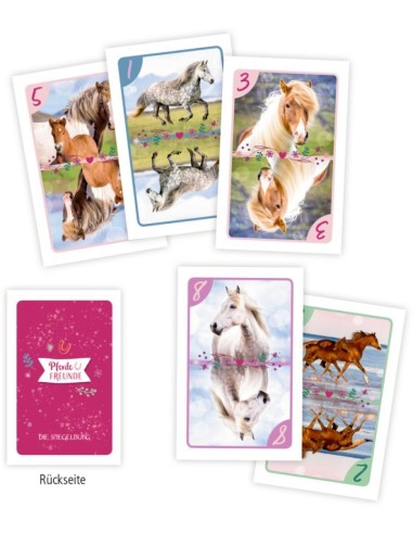 Pesten kaartspel Mau Mau - Horse Friends