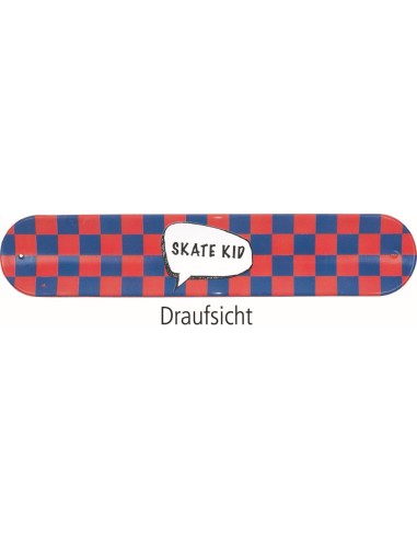 Armband Skateboard Snap Bracelet met terugtrekmotor