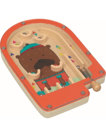 Flipperkast hout - Wonderful Presents