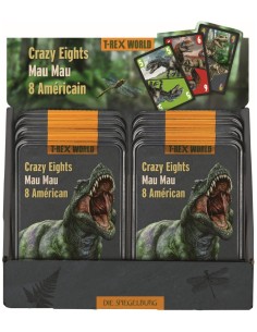 Pesten kaartspel Mau Mau - T-Rex World