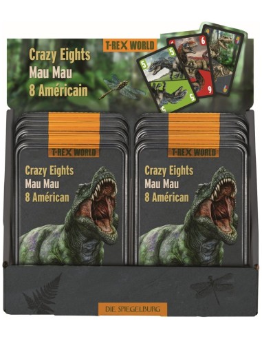 Pesten kaartspel Mau Mau - T-Rex World