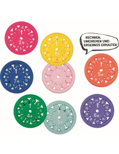 Rekenspel optellen aftrekken 8 kleuren assortis 2