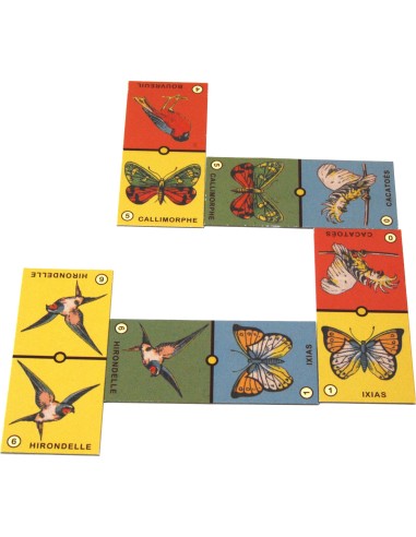 Marc Vidal - 367 - Domino des Oiseaux et des Papillons - Domino Vogels en Vlinders