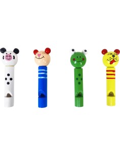 Marc Vidal - 189 - Sifflets Z'animaux - Houten fluitje 3 designs 2