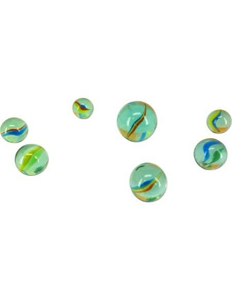 Marc Vidal - 262 -  Mes billes - 20 Knikkers kattenoog en 1 bonk