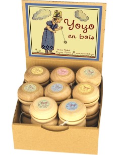 Marc Vidal - 605 - Yoyos en bois - Houten jojo
