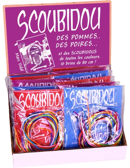 Marc Vidal - 960 - Scoubidou touwtjes in display