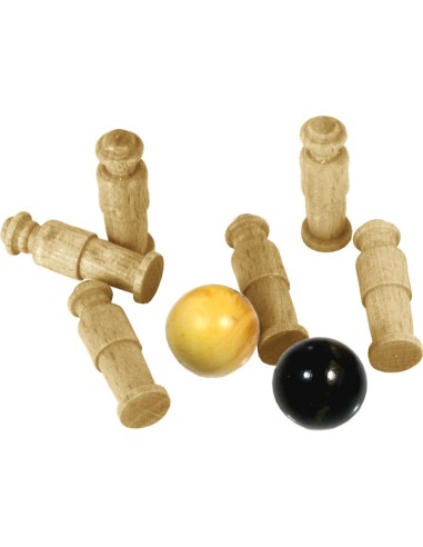 Marc Vidal - 378 - Jeux de Toujours - 9 klassieke spellen buxus