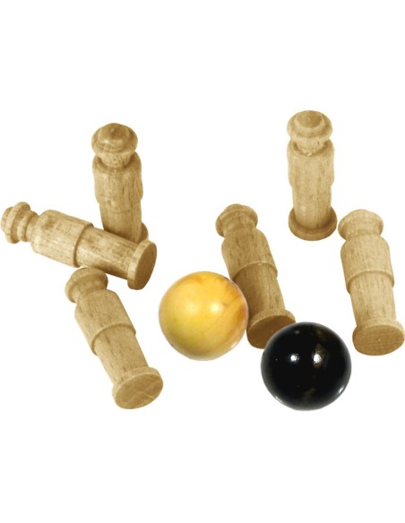 Marc Vidal - 378 - Jeux de Toujours - 9 klassieke spellen buxus