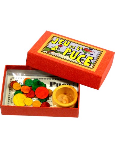 Marc Vidal - 767 - Jeu de la Puce - houten vlooienspel