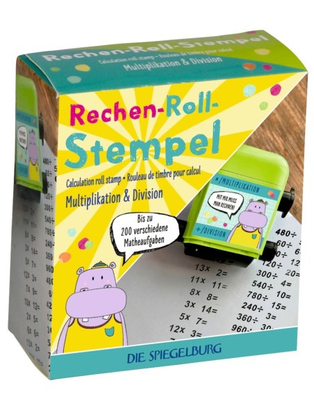 Reken rol stempel - Wonderful Presents