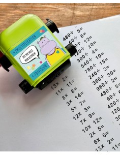 Reken rol stempel - Wonderful Presents 2