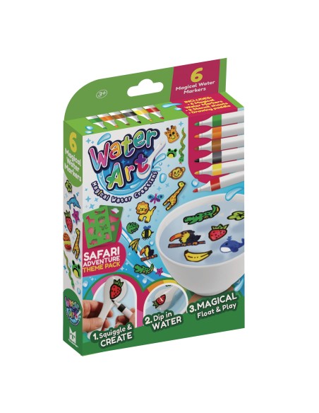 Water Art 6 Pack met sjablonen Fairy Garden