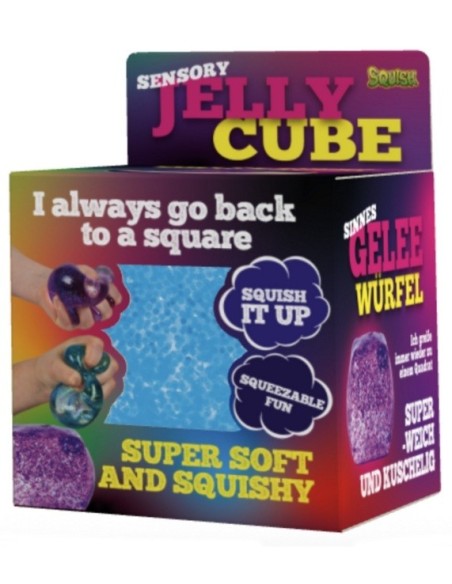 Squishy stress Jelly Cube