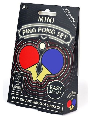 Satzuma Mini Ping Pong Set tafeltennis