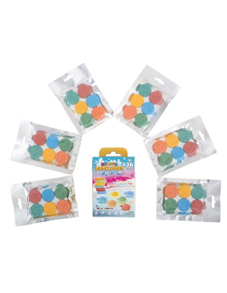 Bath Beans Colour Pops 36-Pack