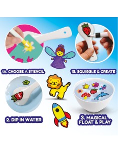 Water Art 6 Pack met sjablonen Sea Life 2
