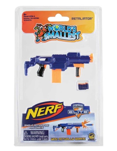 World's Smallest Nerf Blasters (3 assorted styles)