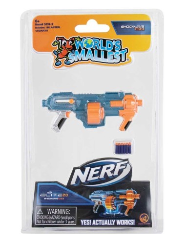 World's Smallest Nerf Blasters (3 assorted styles)