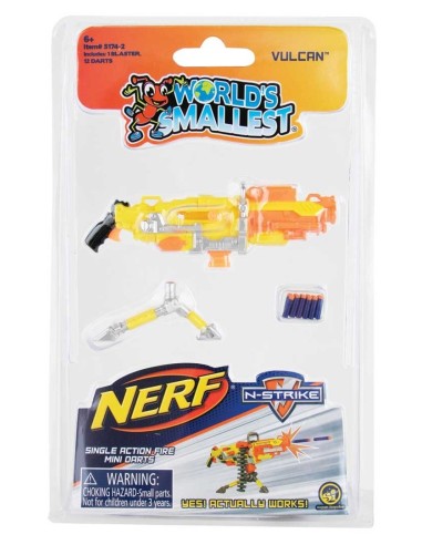World's Smallest Nerf Blasters (3 assorted styles)