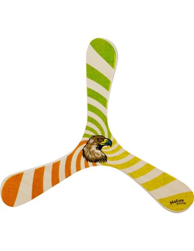 Houten boemerang 28 cm